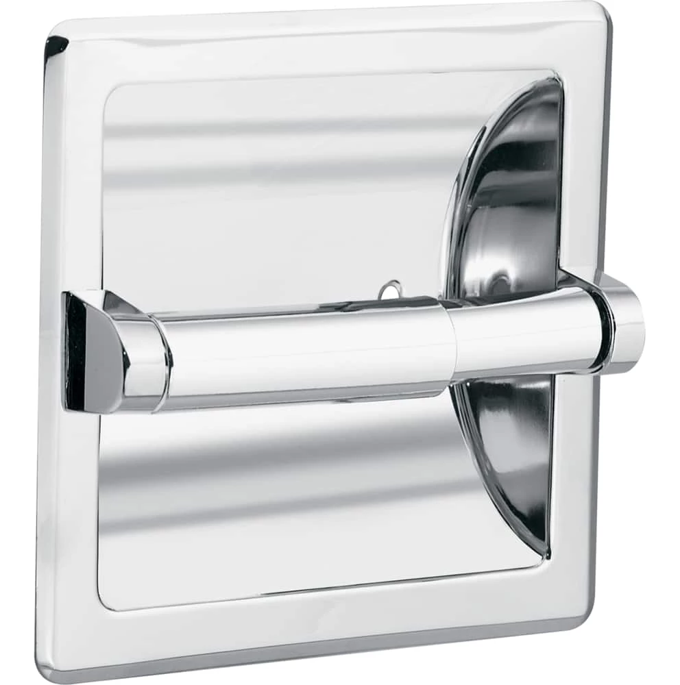 Moen® Donner Recessed Bathroom Toilet Paper Holder, Chrome 2 Moen® Donner Recessed Bathroom Toilet Paper Holder, Chrome - Image 2