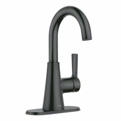 Moen 1-Handle Lavatory Faucet, Matte Black