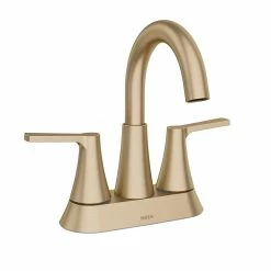 Moen 2-Handle Centerset Lavatory Faucet, Bronze Gold