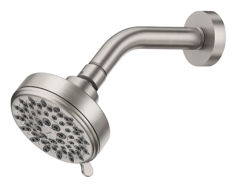 Moen® Ignite 5-Setting 3.75-in Wall Mount Spot-Resist Spray Shower Head, Brushed Nickel 1 Moen® Ignite 5-Setting 3.75-in Wall Mount Spot-Resist Spray Shower Head, Brushed Nickel