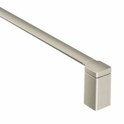 Moen 90-Degree Towel Bar, Brushed Nickel, 18-in