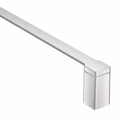 Moen 90-Degree Towel Bar, Chrome, 18-in
