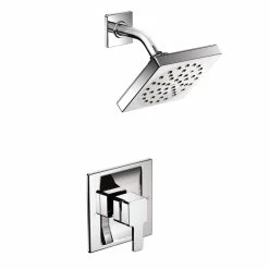 Moen 90 Degree Posi-Temp Eco-Performance Shower Trim, Valve Required, Chrome