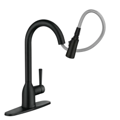 Moen's Home Comforts -Moen's Home Comforts moen adler 1 handle pulldown kitchen faucet matte black 57cec52b ba48 41bb 89a2 4f731263625a