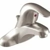 Moen® Adler Single Handle Low Arc Bathroom Sink Faucet, WaterSense® Certified, Brushed Nickel