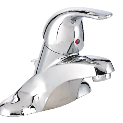 Moen® Adler Single Handle Pivoting Low Arc 4-in Centerset Bathroom Sink Faucet, WaterSense® Certified,Chrome