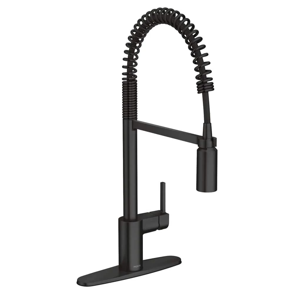 Moen® Align Single Handle High Arc Pull Down Sprayer Kitchen Faucet, Matte Black 3 Moen® Align Single Handle High Arc Pull Down Sprayer Kitchen Faucet, Matte Black - Image 3