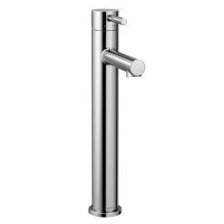 Moen® Align Single Handle High Arc Vessel Single Hole Bathroom Sink Faucet, WaterSense® Certified, Chrome