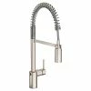 Moen® Align Single Handle Touchless Pull Down Sprayer Kitchen Faucet With MotionSense, Stainless Steel