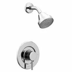 Moen Align Posi-Temp Pressure Balancing Eco-Performance Shower Trim Kit, Valve Required, Chrome