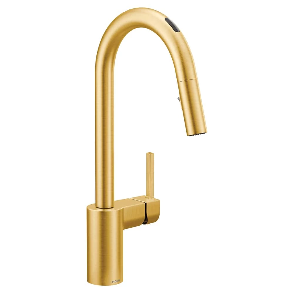 Moen® Align Smart Pulldown Kitchen Faucet, Brushed Gold 1 Moen® Align Smart Pulldown Kitchen Faucet, Brushed Gold