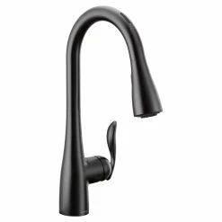 Moen® Arbor Smart Pulldown Kitchen Faucet, Matte Black