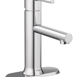 Moen® Arlys Single Handle 4-in Centerset Bathroom Sink Faucet, WaterSense® Certified, Chrome