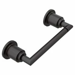 Moen Arris 2-Post Pivoting Toilet Paper Holder, Matte Black