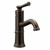 Moen® Belfield Single Handle High Arc Single Hole Bathroom Sink Faucet, WaterSense® Certified, Oil Rubbed Bronze