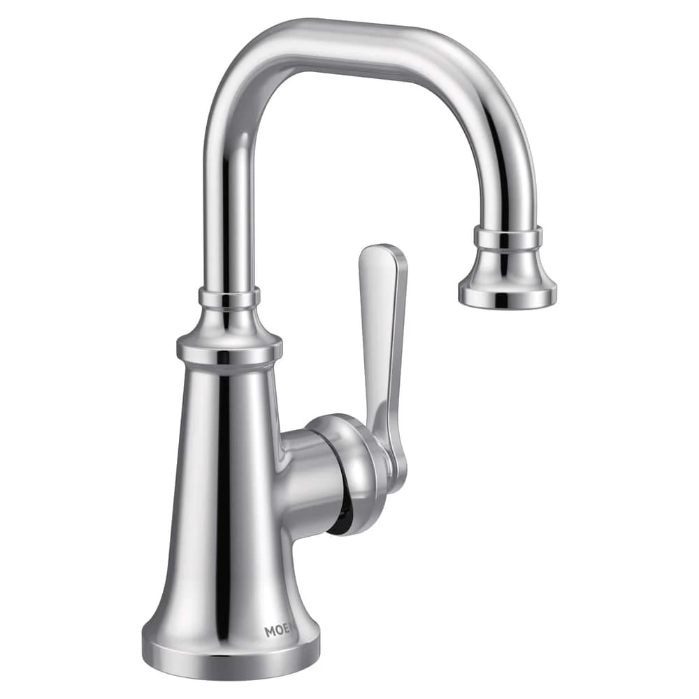 Moen Colinet One-Handle Single Hole Traditional Bathroom Sink Faucet, Chrome 1 Moen Colinet One-Handle Single Hole Traditional Bathroom Sink Faucet, Chrome
