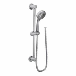 Moen Core Handheld Shower Head With 30-in Slide Bar, Chrome