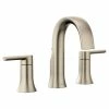 Moen® Doux Double Handle High Arc Widespread Bathroom Sink Faucet, WaterSense® Certified, Brushed Nickel