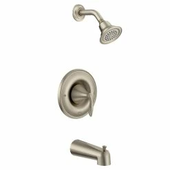 Moen EVA Posi-Temp Tub & Shower Trim Kit, Valve Required, Brushed Nickel