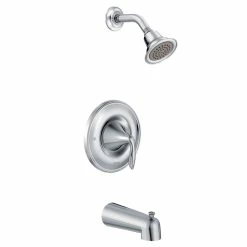 Moen EVA Posi-Temp Tub & Shower Trim Kit, Valve Required, Chrome