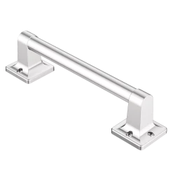 Moen® Home Care Exposed Safety Bathroom Grab Bar, Stainless Steel, 0.88x9-in