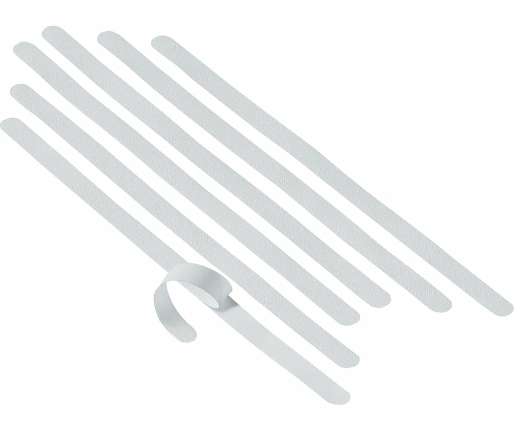 Moen® Home Care Non-Slip Adhesive Bathtub Safety Tread Strips, Glacier 1 Moen® Home Care Non-Slip Adhesive Bathtub Safety Tread Strips, Glacier