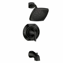 Moen Lindor Posi-Temp Tub/Shower, Matte Black