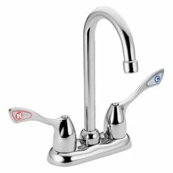 Moen M-Bition Two-Handle Commercial Bar Or Pantry Faucet, Chrome