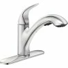 Moen® Medina Single Handle Pull Out Kitchen Faucet, Chrome