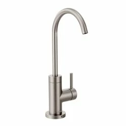 Moen Sip Modern 1-Handle Kitchen Beverage Faucet, Stainless Steel