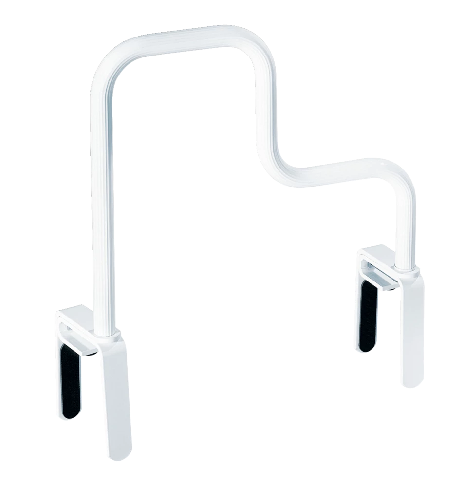 Moen® Home Care Multi-Grip Safety Bathtub Grab Bar, White, 7x15-in 1 Moen® Home Care Multi-Grip Safety Bathtub Grab Bar, White, 7x15-in