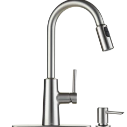 Moen® Nori Single Handle Pull Down Kitchen Faucet, Chrome