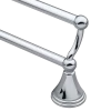 Moen® Preston Double Bathroom Towel Bar/Rack, Chrome, 24-in