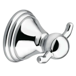 Moen® Preston Bathroom Robe & Towel Double Hook, Chrome