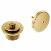Moen Push-N-Lock Tub & Shower Drain Kit, Brushed Gold