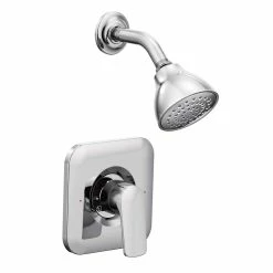 Moen Rizon Posi-Temp Shower Trim, Valve Required, Chrome
