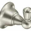 Moen® Bathroom Robe & Towel Single Hook, Brushed Nickel