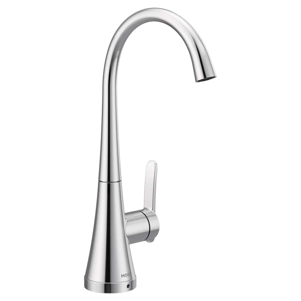 Moen® Sinema Single Handle High Arc Single Mount Cold Water Beverage Spot-Resist Kitchen Faucet, Chrome 1 Moen® Sinema Single Handle High Arc Single Mount Cold Water Beverage Spot-Resist Kitchen Faucet, Chrome