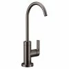 Moen® Sip Single Handle High Arc Cold Water Beverage Kitchen Faucet, Black Stainless Steel