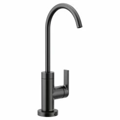 Moen® Sip Single Handle High Arc Cold Water Beverage Kitchen Faucet, Matte Black