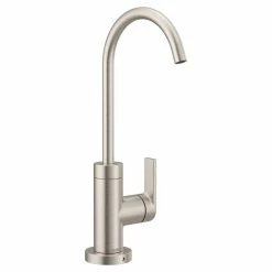 Moen Sip Modern 1-Handle Beverage Faucet, Stainless Steel