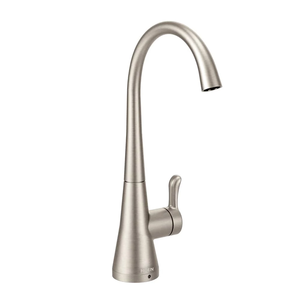 Moen® Sip Single Handle Transitional Cold Water Beverage Spot-Resist Kitchen Faucet, Stainless Steel 1 Moen® Sip Single Handle Transitional Cold Water Beverage Spot-Resist Kitchen Faucet, Stainless Steel