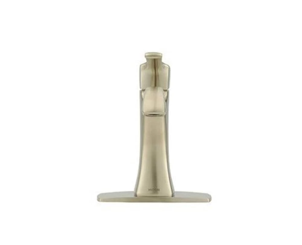 Moen® Voss Single Handle High Arc Single Hole Bathroom Sink Faucet, Brushed Nickel 2 Moen® Voss Single Handle High Arc Single Hole Bathroom Sink Faucet, Brushed Nickel - Image 2