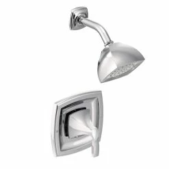 Moen Voss Posi-Temp Pressure Balancing Shower Trim Kit, Valve Required, Chrome