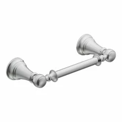 Moen Weymouth 2-Post Pivoting Toilet Paper Holder, Chrome