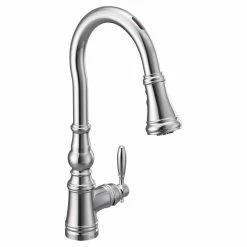 Moen Weymouth Smart Pulldown Kitchen Faucet, Chrome