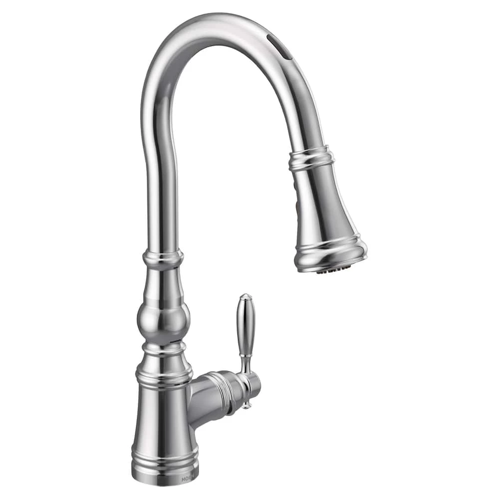 Moen Weymouth Smart Pulldown Kitchen Faucet, Chrome 1 Moen Weymouth Smart Pulldown Kitchen Faucet, Chrome