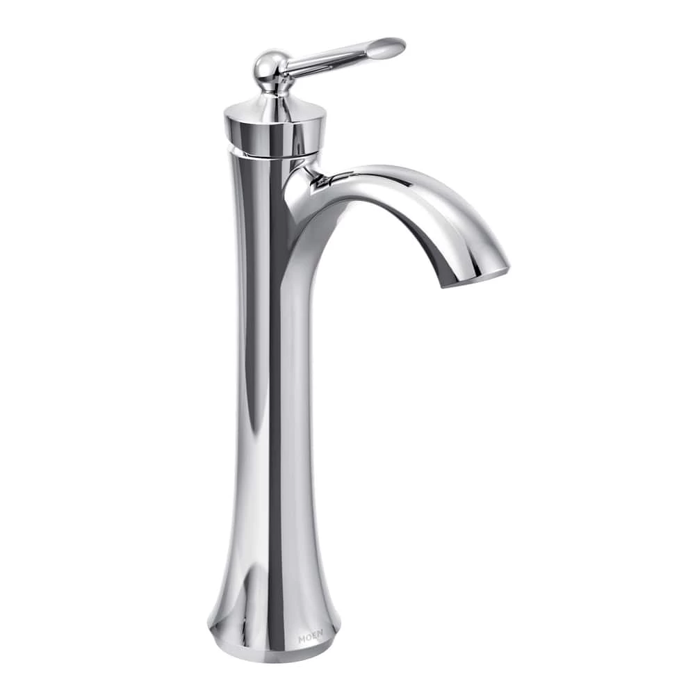 Moen Wynford 1-Handle Vessel Sink Lavatory Faucet, Chrome 1 Moen Wynford 1-Handle Vessel Sink Lavatory Faucet, Chrome
