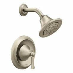Moen Wynford Posi-Temp Shower Trim Kit, Valve Required, Brushed Nickel